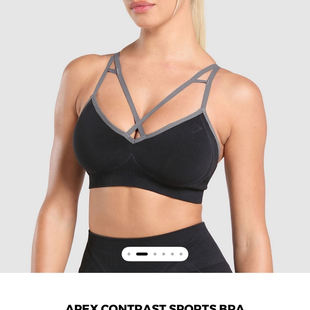 Black medium Gymshark sport bra